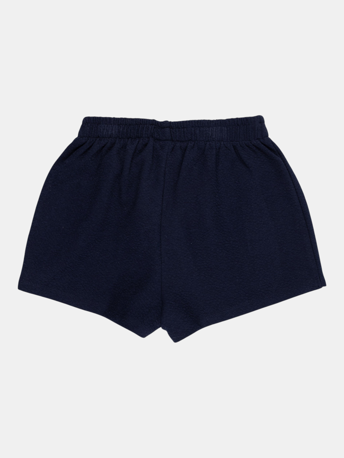 Jupe-short texturée noeud fille (3-8A)