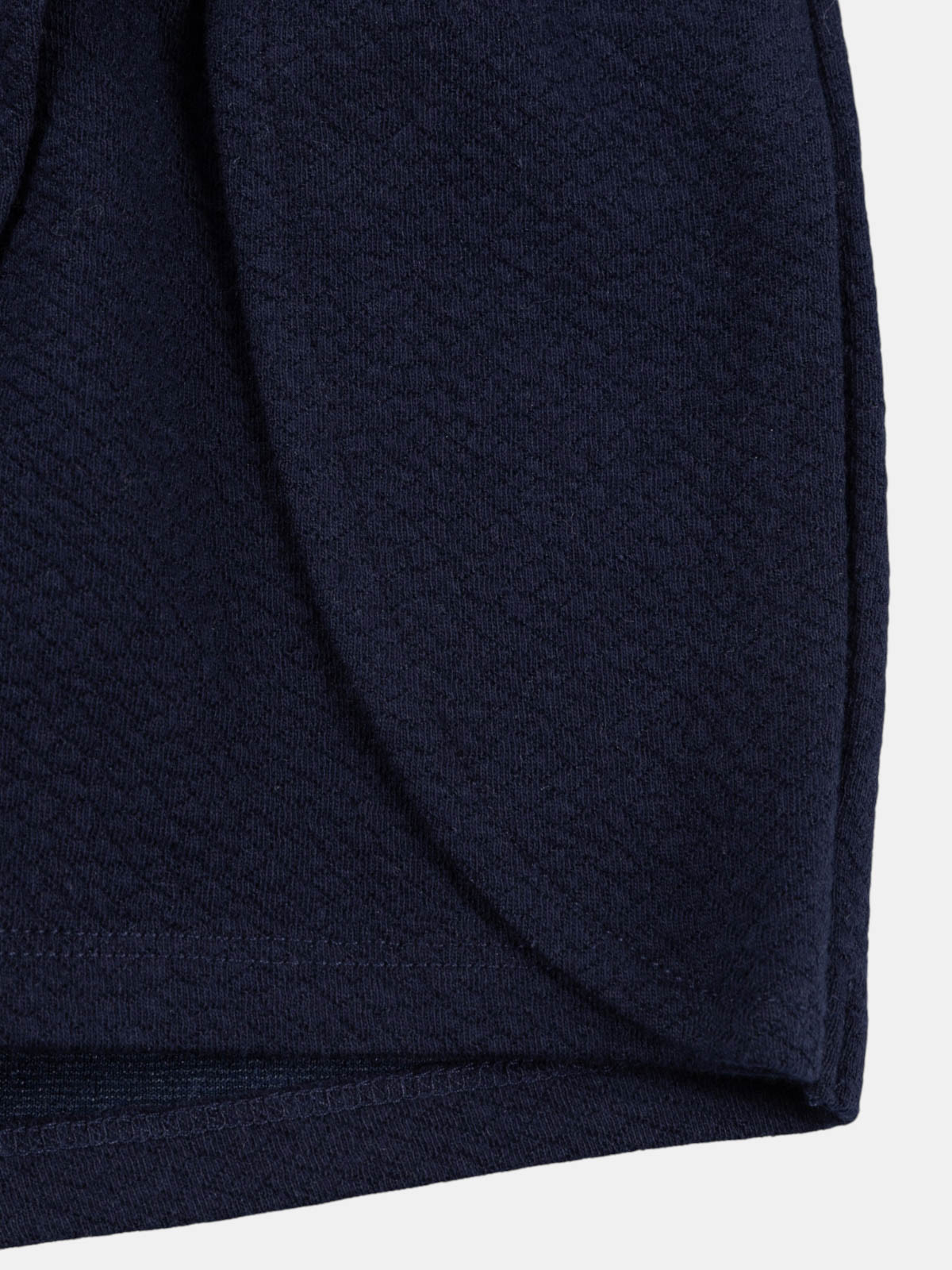 Jupe-short texturée noeud fille (3-8A)