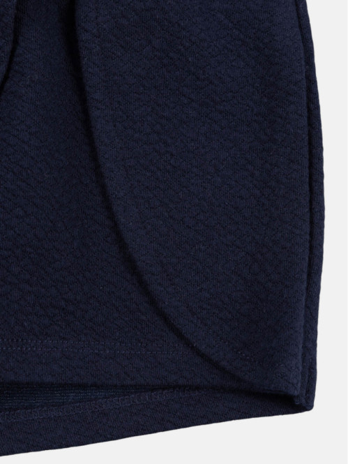 Jupe-short texturée noeud...