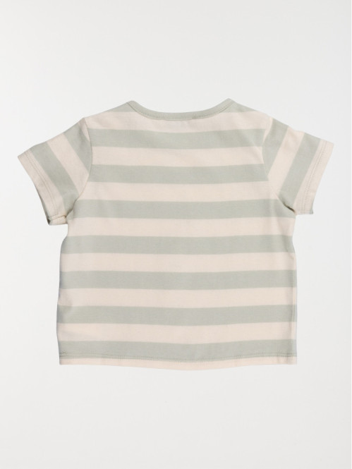 T-shirt rayures mini chou...