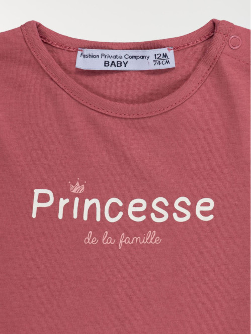 T-shirt princesse fille...