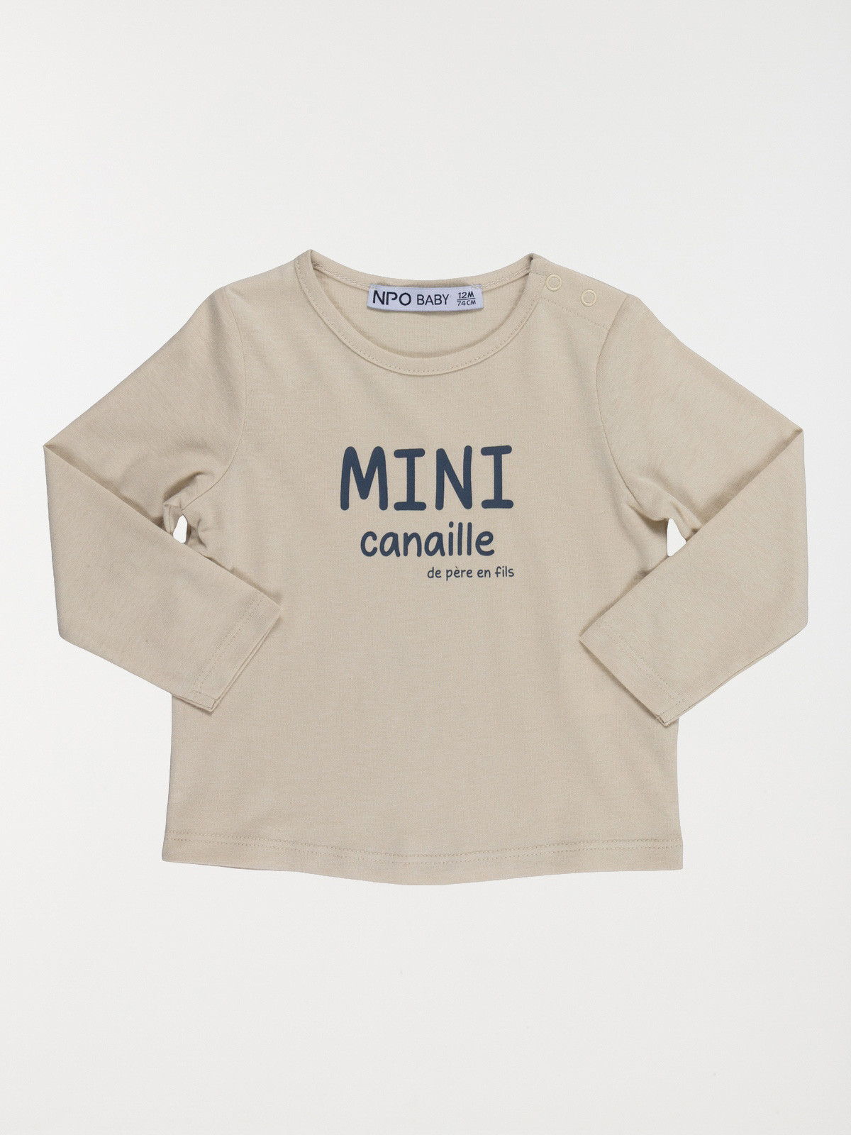 T-shirt mini canaille garçon (3-36M) T-shirt mini canaille garçon (3-36M)
