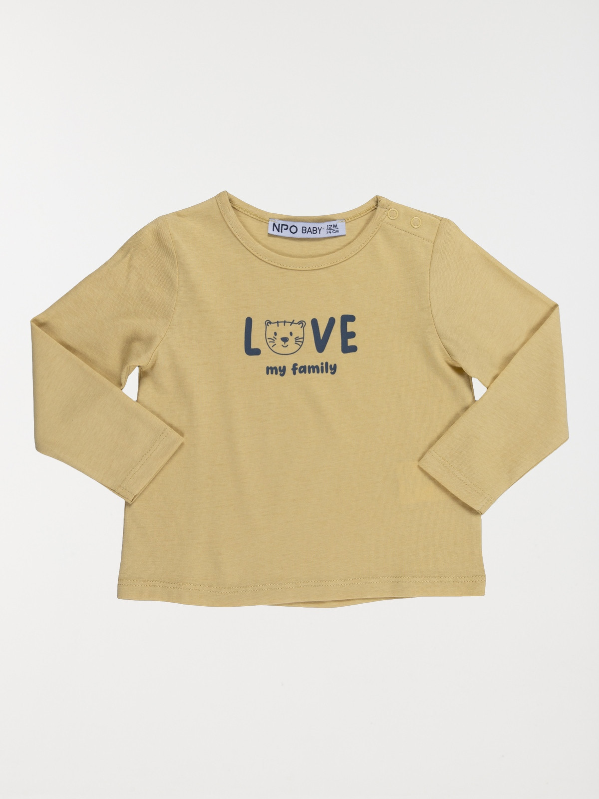T-shirt love my family garçon (3-36M) T-shirt love my family garçon (3-36M)