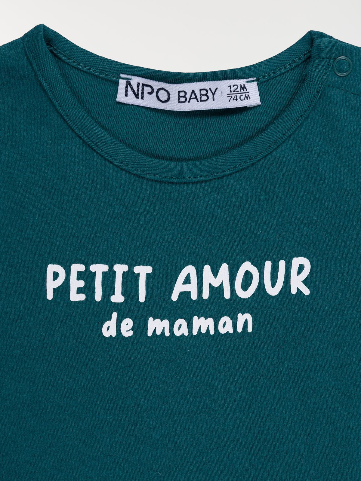 T-shirt petit amour garçon (3-36M) T-shirt petit amour garçon (3-36M)