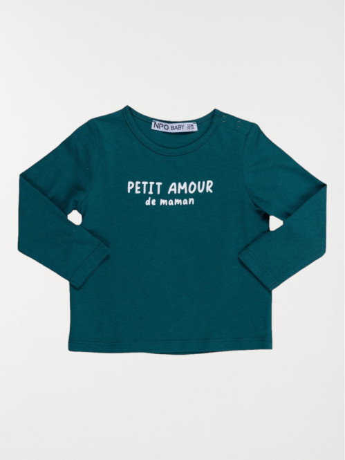 T-shirt petit amour garçon (3-36M) T-shirt petit amour garçon (3-36M)