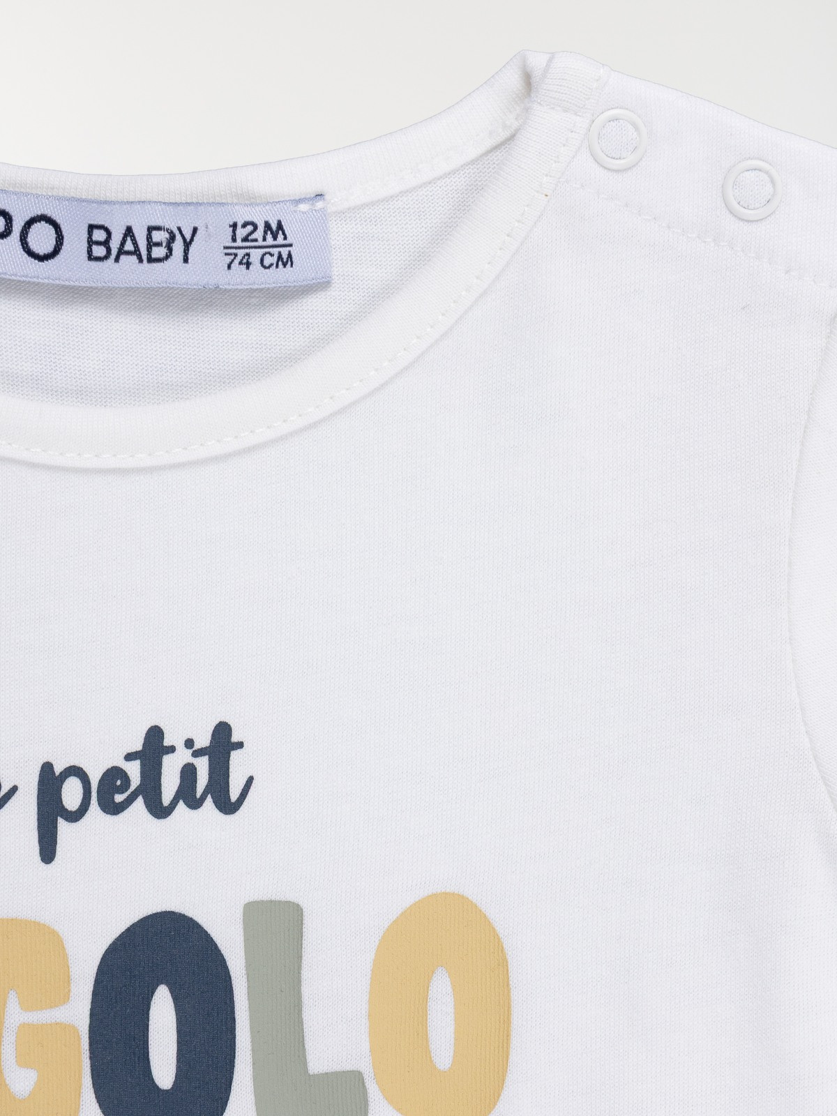T-shirt petit rigolo garçon (3-36M)