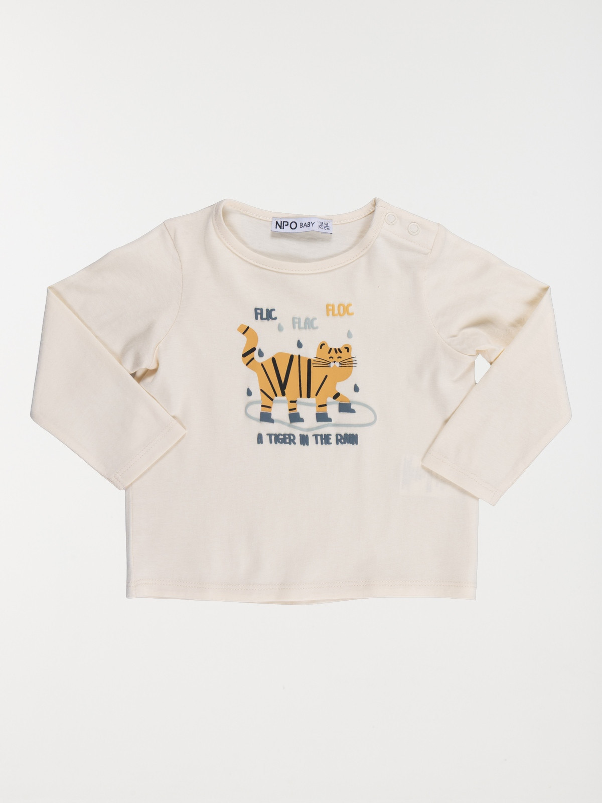T-shirt flic flac floc garçon (3-36M)