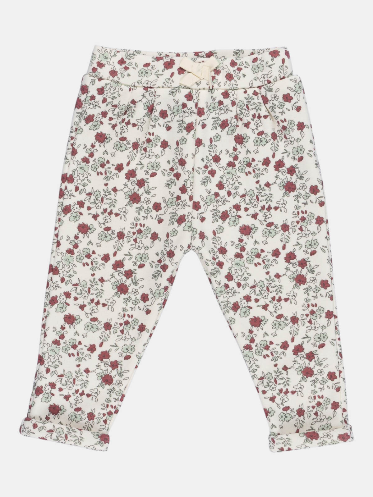 Pantalon de jogging fleuri fille (3-36M)