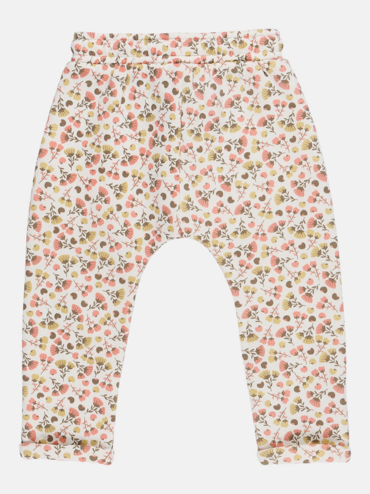 Pantalon de jogging fleuri fille (3-36M) Pantalon de jogging fleuri fille (3-36M)