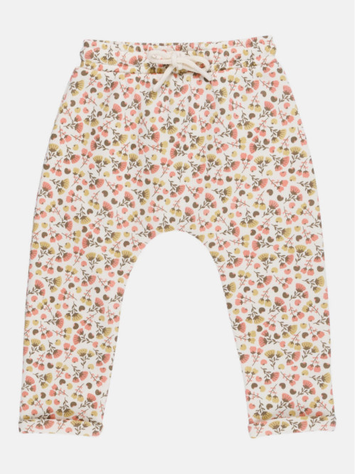 Pantalon de jogging fleuri fille (3-36M) Pantalon de jogging fleuri fille (3-36M)