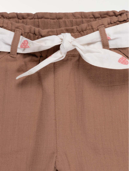 Pantalon avec ceinture...
