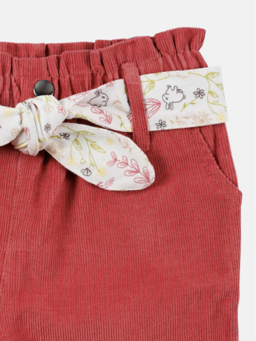 Pantalon en velours fille...