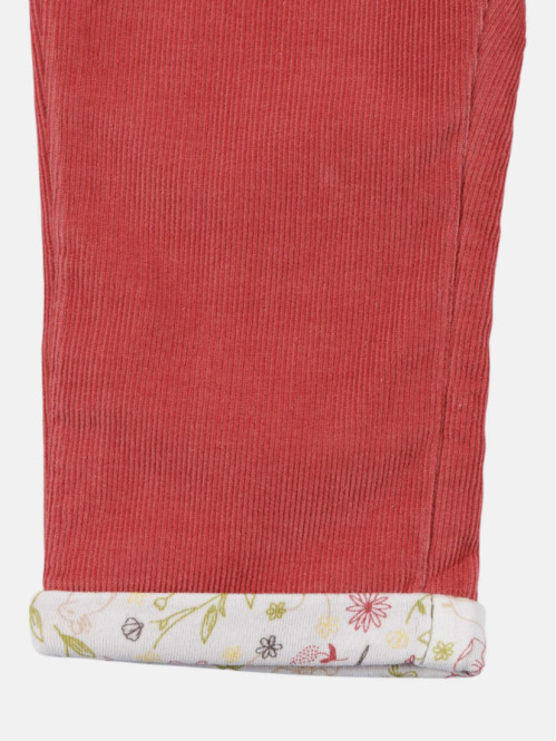 Pantalon en velours fille...