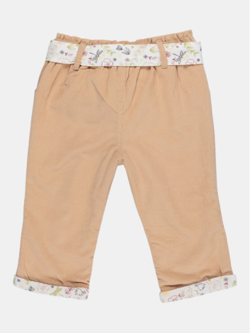 Pantalon velours ceinture...