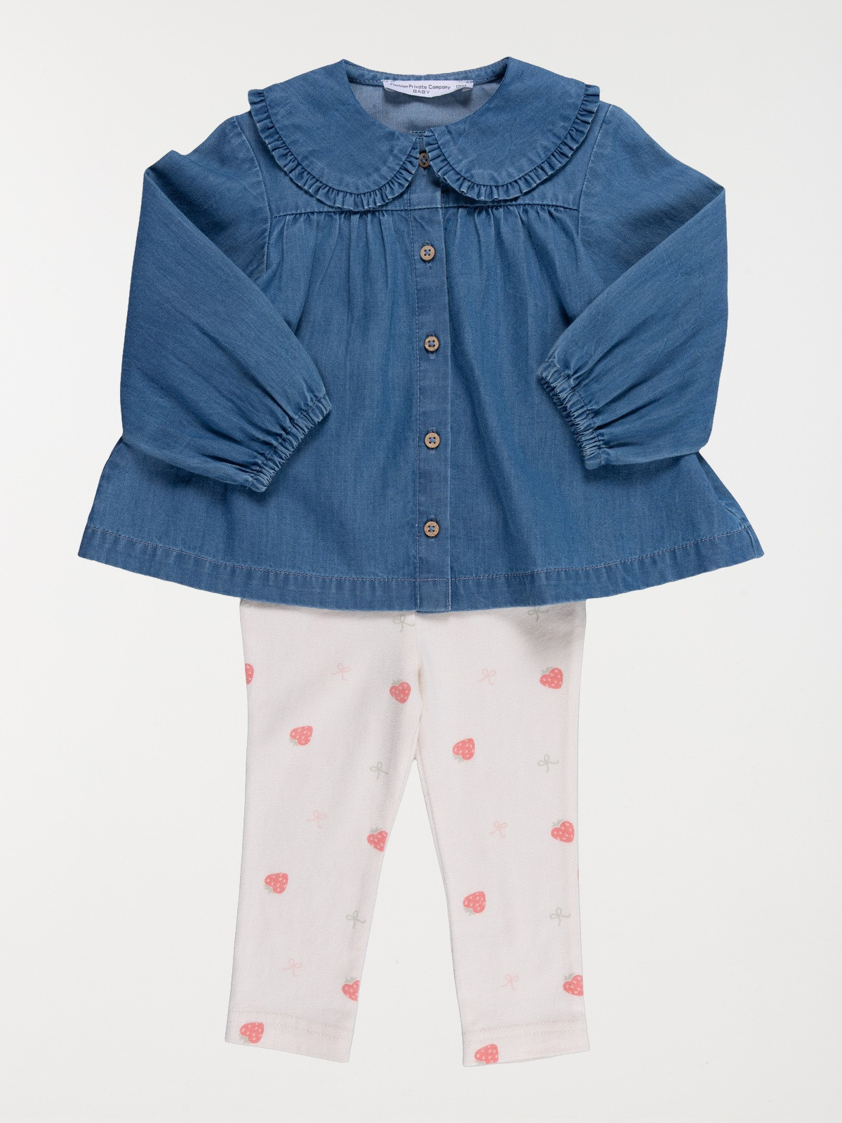 Ensemble chemisier/legging fille (3-36M)