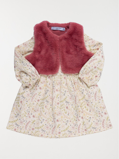 Ensemble robe et gilet...