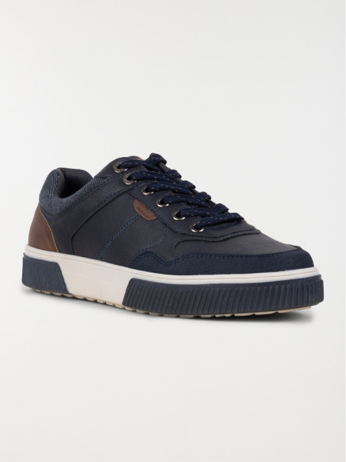 Baskets lacets homme navy (40-46)