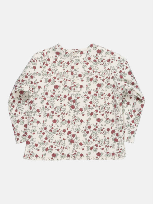 Sweat motif fleuri fille...