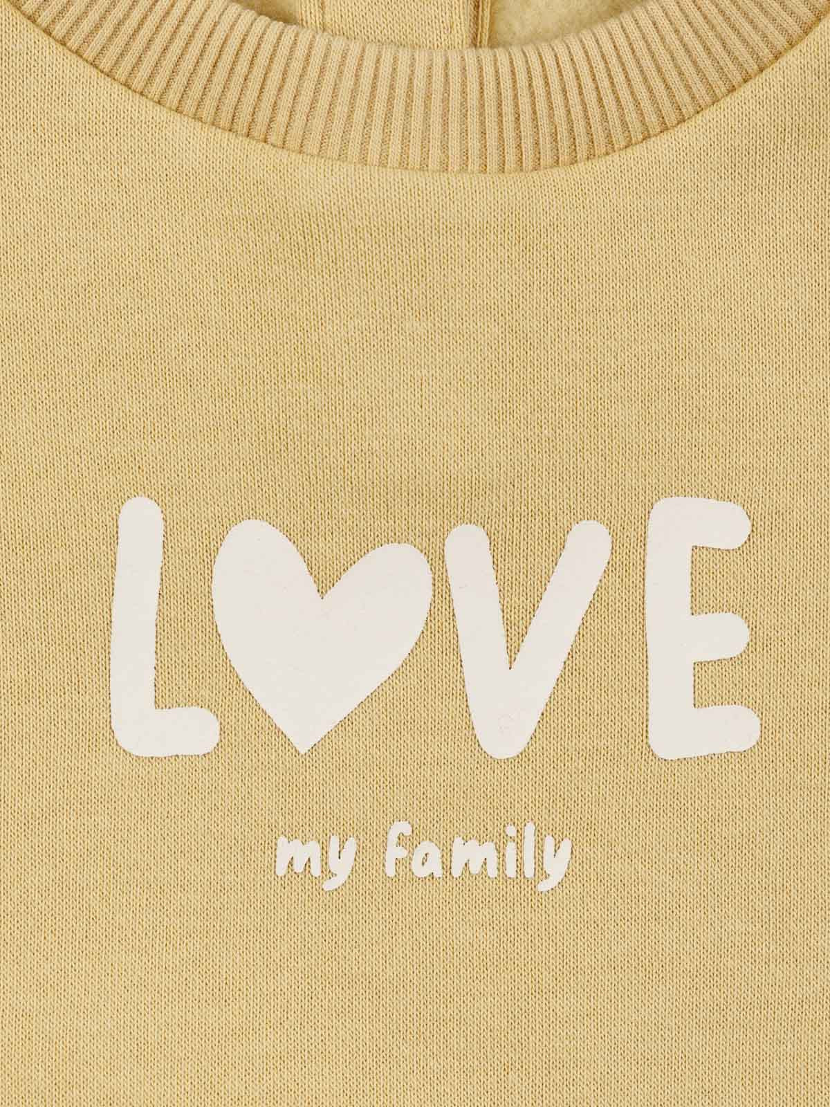 Sweat Love my family fille (3-36M) Sweat Love my family fille (3-36M)
