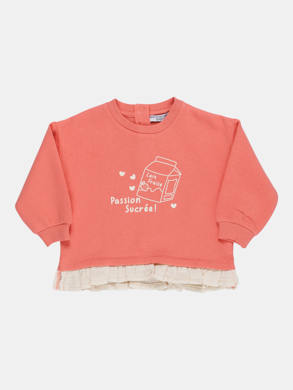 Sweat passion sucrée fille (3-36M)