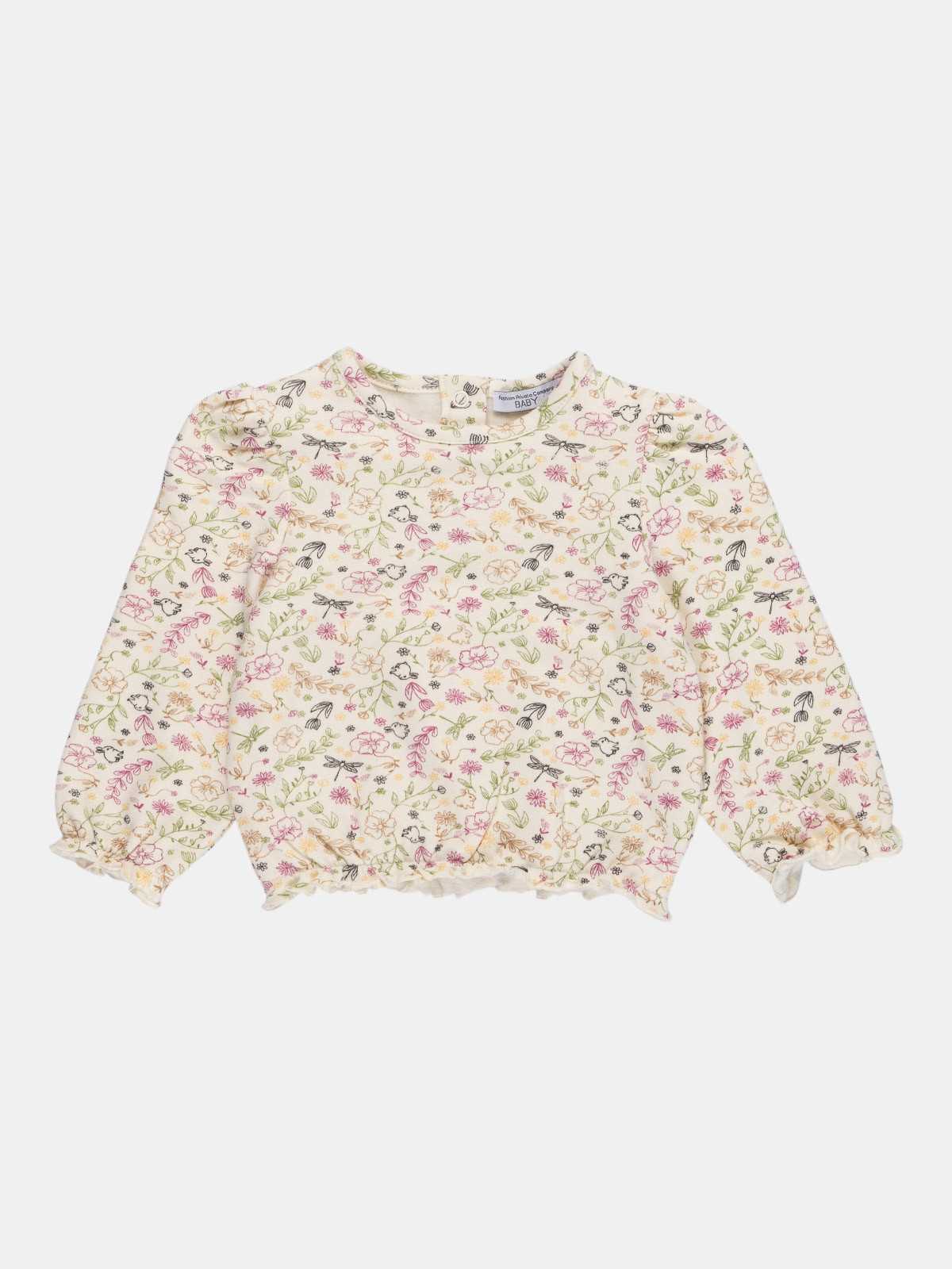 Sweat imprimé fleuri fille (3-36M) Sweat imprimé fleuri fille (3-36M)