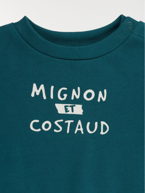 Sweat mignon et costaud garçon (3-36M) Sweat mignon et costaud garçon (3-36M)