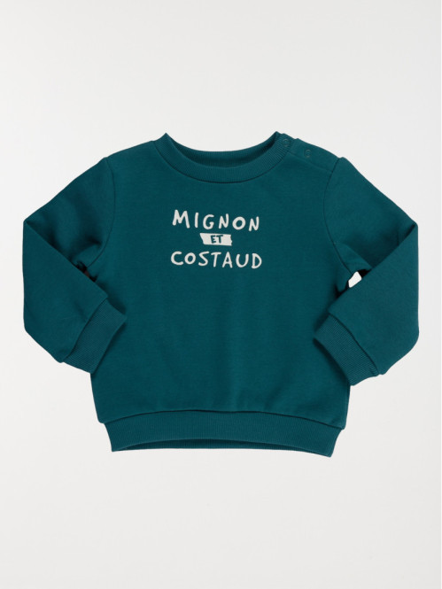 Sweat mignon et costaud garçon (3-36M) Sweat mignon et costaud garçon (3-36M)