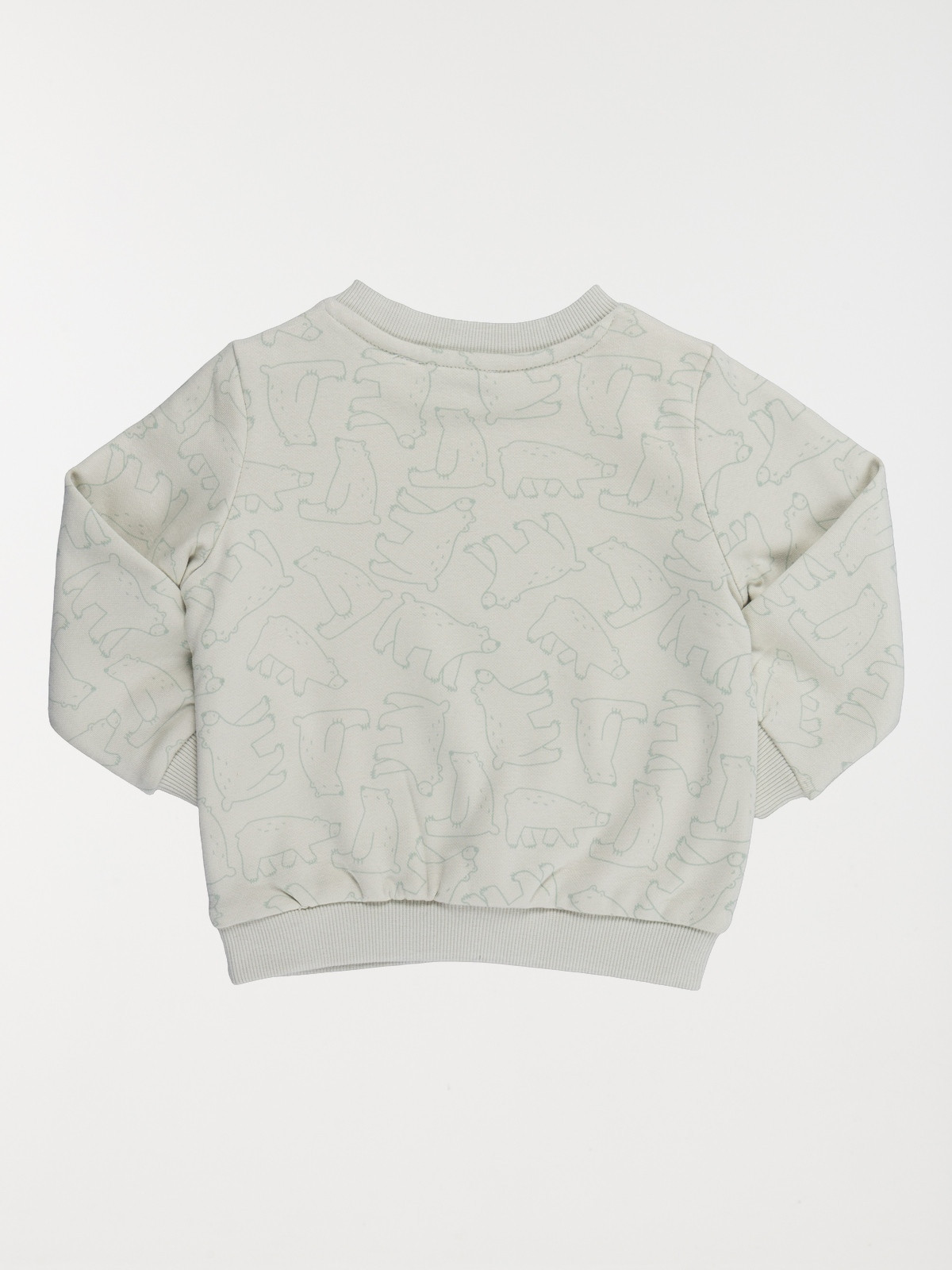 Sweat tout imprimé ours garçon (3-36M Sweat tout imprimé ours garçon (3-36M
