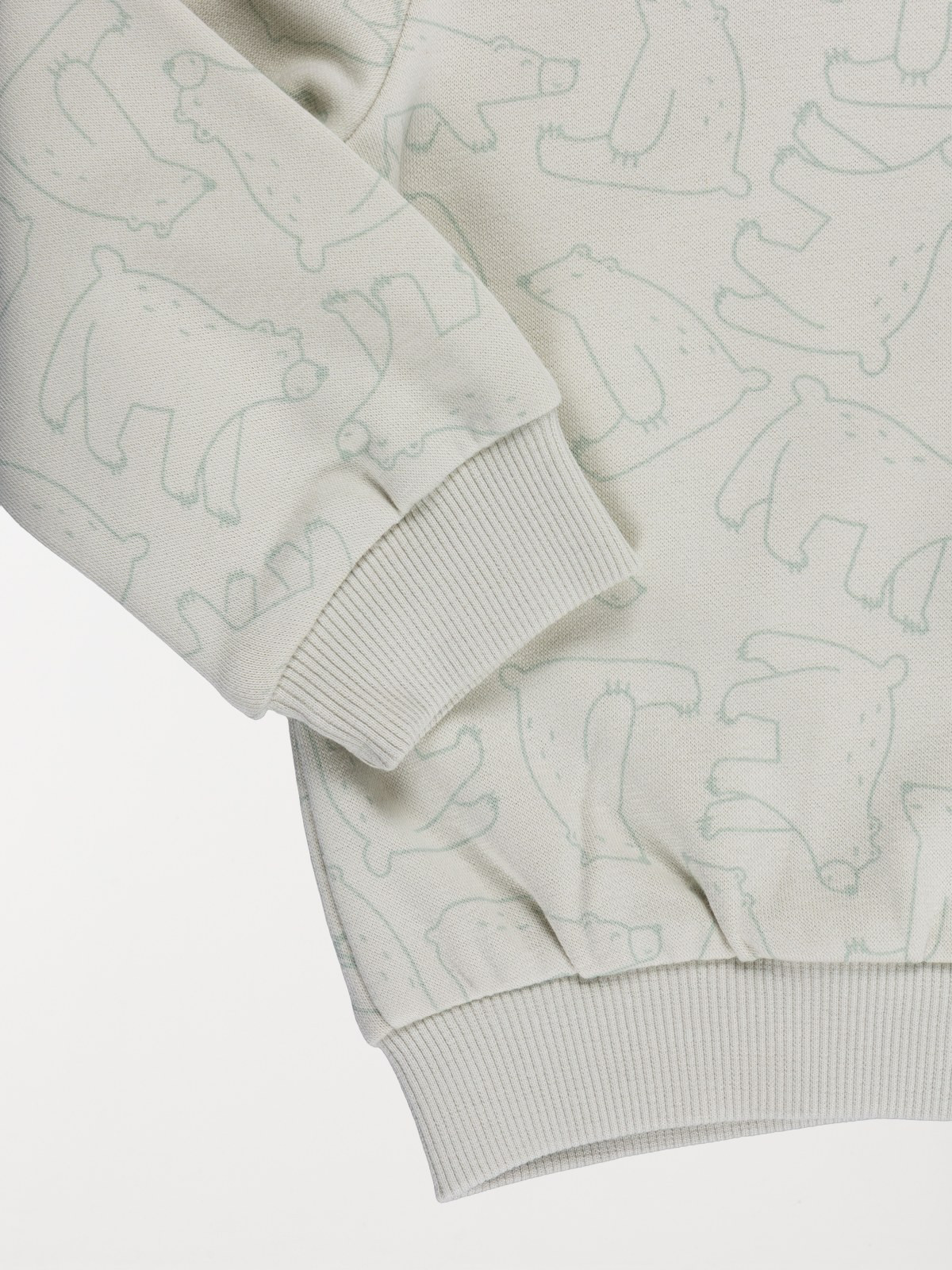 Sweat tout imprimé ours garçon (3-36M Sweat tout imprimé ours garçon (3-36M