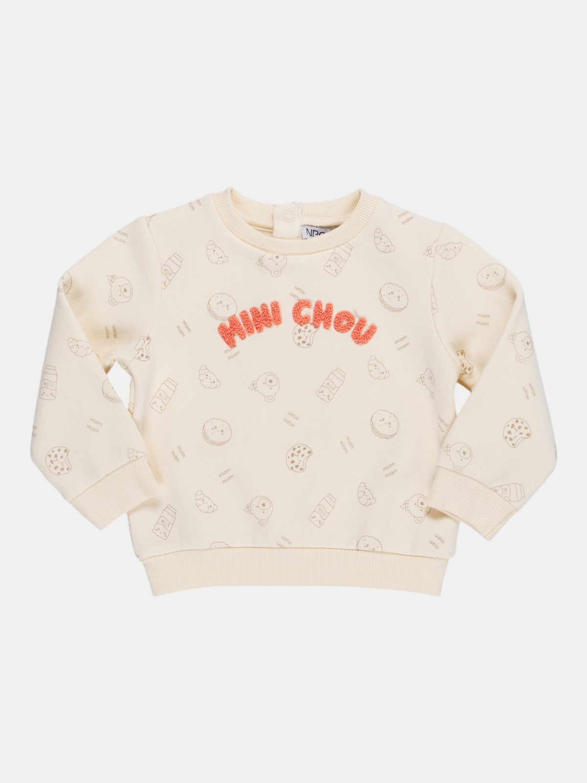 Sweat mini chou garçon (3-36M)
