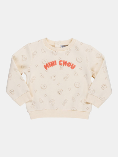 Sweat mini chou garçon (3-36M)