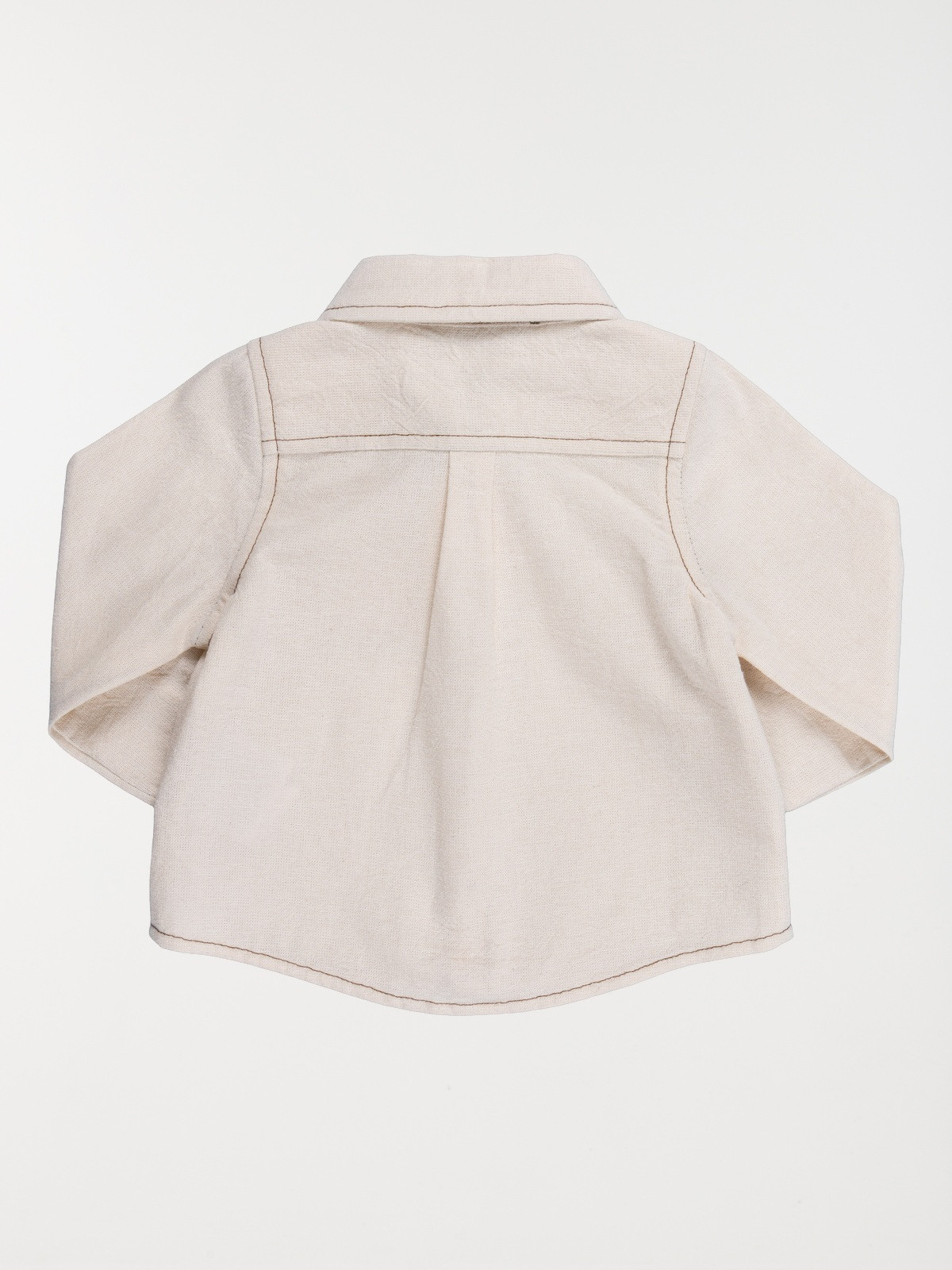 Chemise manches longues garçon (6-36M)