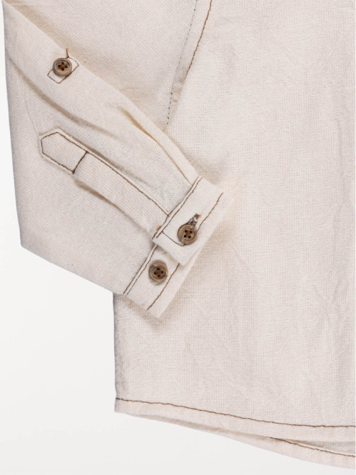 Chemise manches longues...