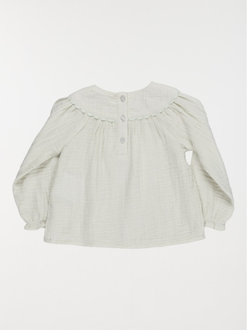 Blouse gaze de coton fille...
