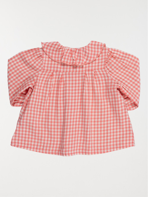Chemisier vichy fille (3-36M)