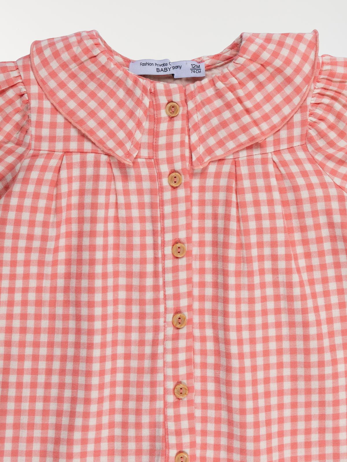 Chemisier vichy fille (3-36M) Chemisier vichy fille (3-36M)