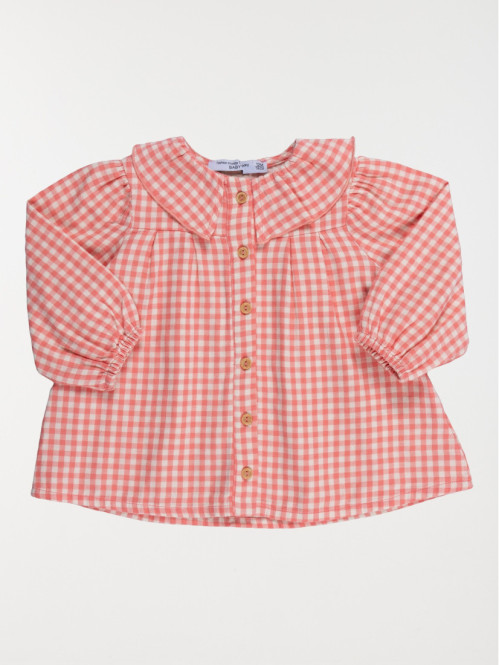 Chemisier vichy fille (3-36M)