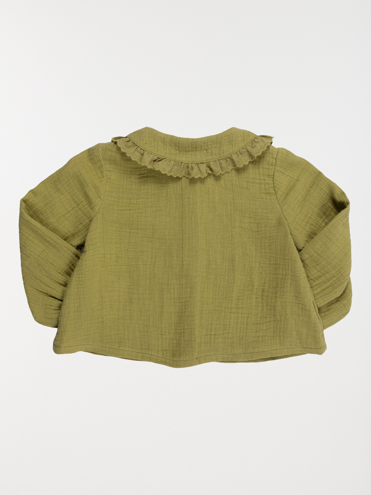 Chemisier col claudine fille (3-36M)