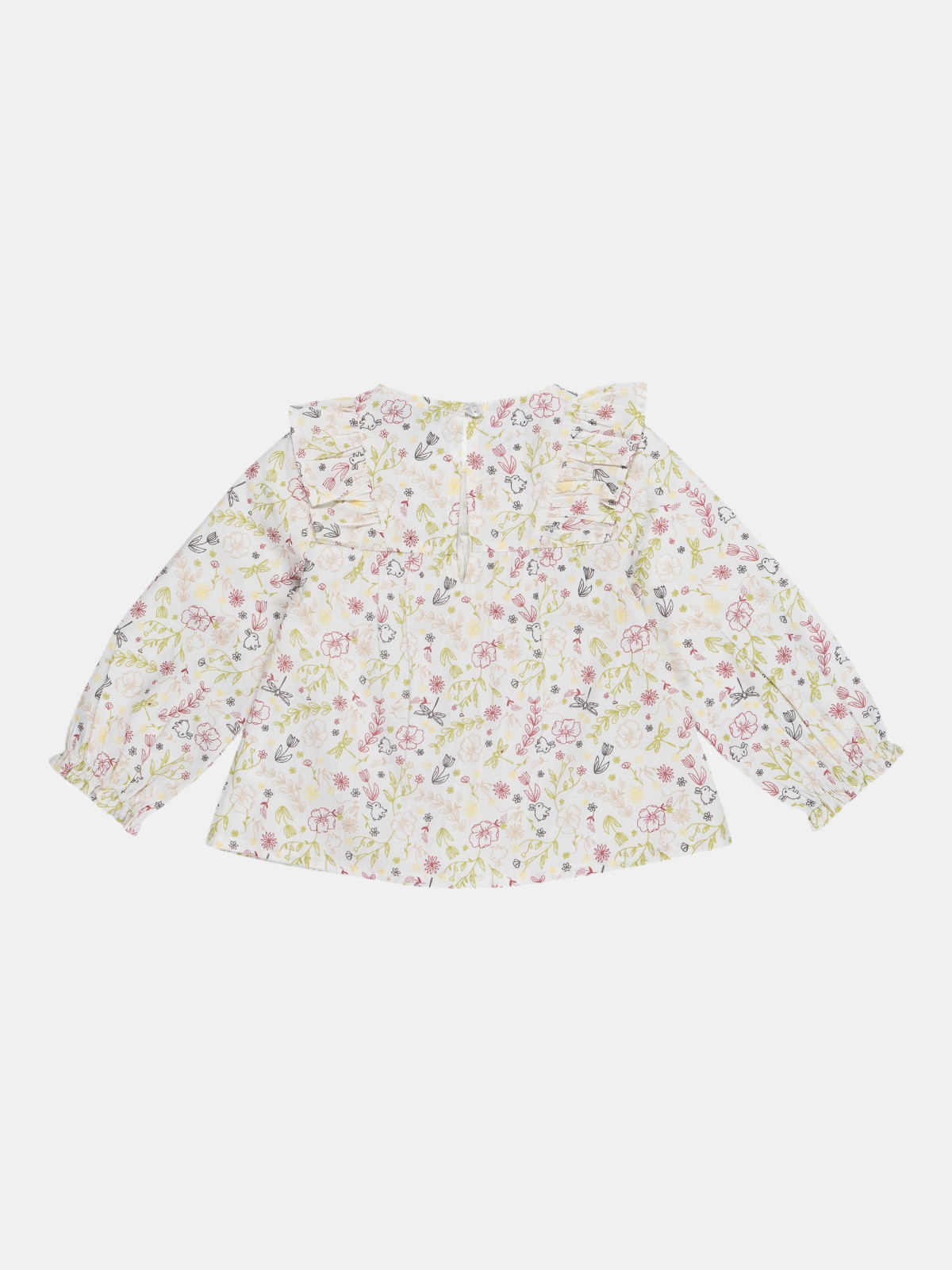 Blouse fleurie fille (3-36M) Blouse fleurie fille (3-36M)
