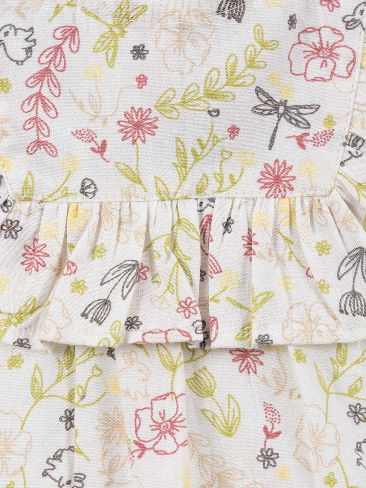 Blouse fleurie fille (3-36M) Blouse fleurie fille (3-36M)