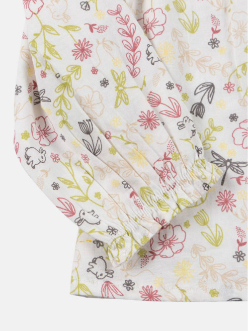 Blouse fleurie fille (3-36M)