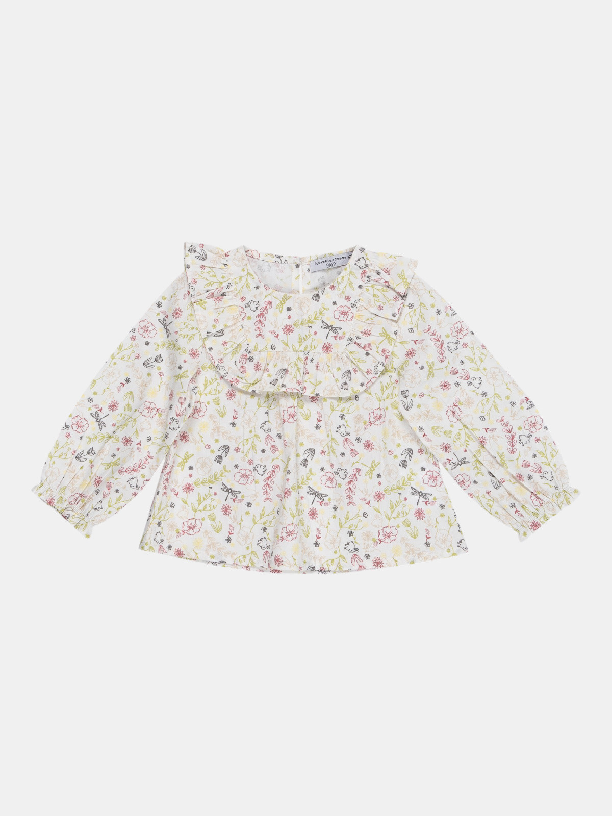 Blouse fleurie fille (3-36M) Blouse fleurie fille (3-36M)