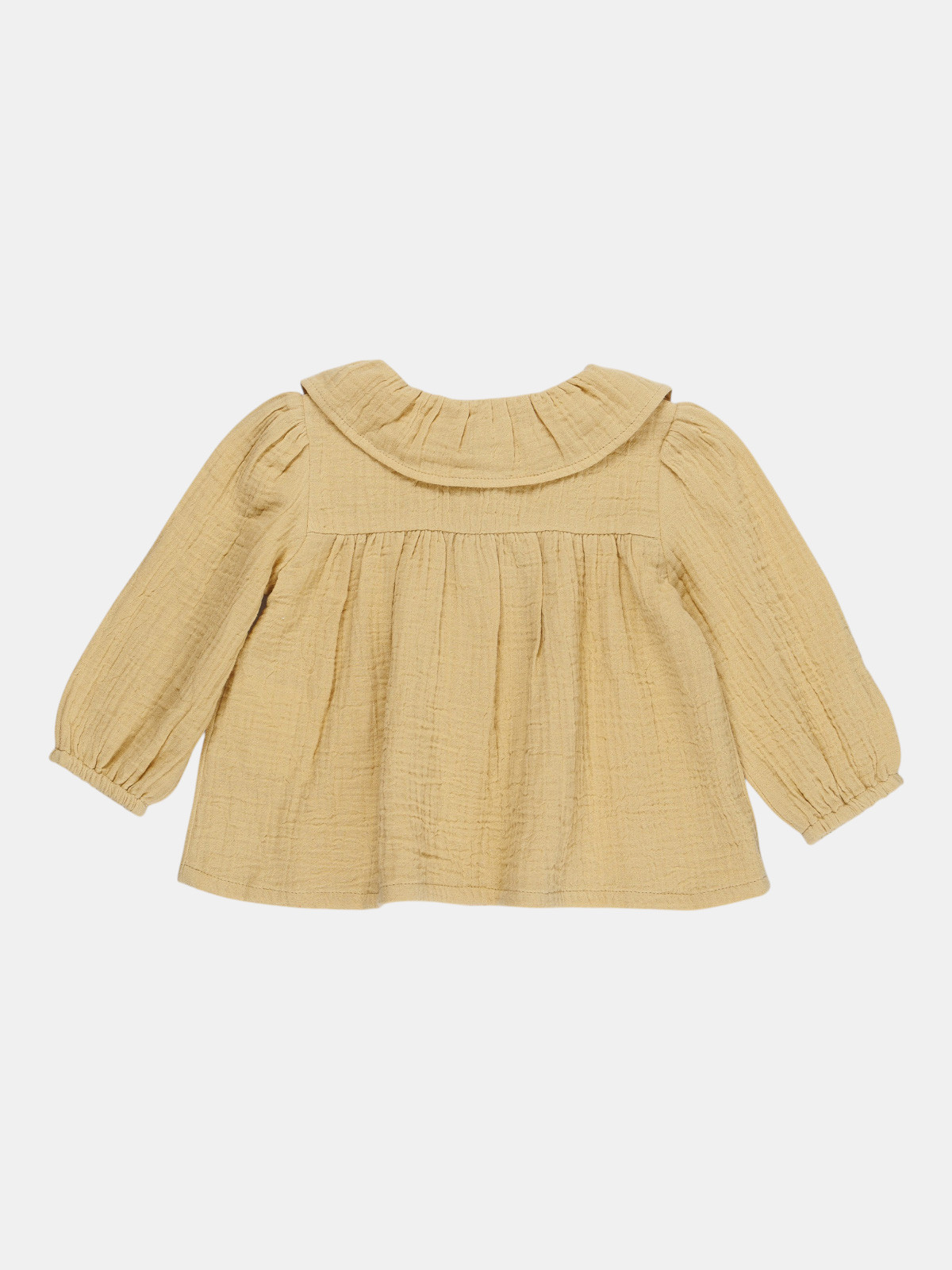 Chemisier gaze de coton fille (3-36M) Chemisier gaze de coton fille (3-36M)