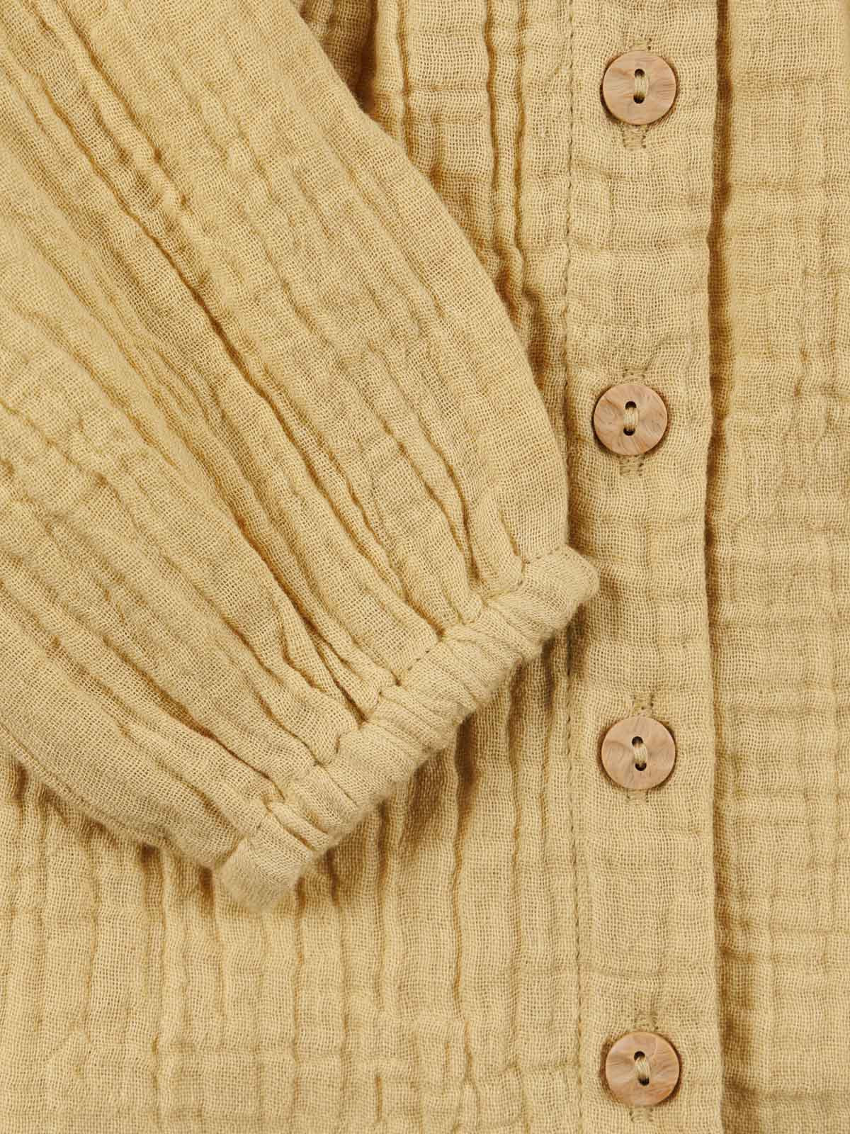 Chemisier gaze de coton fille (3-36M) Chemisier gaze de coton fille (3-36M)