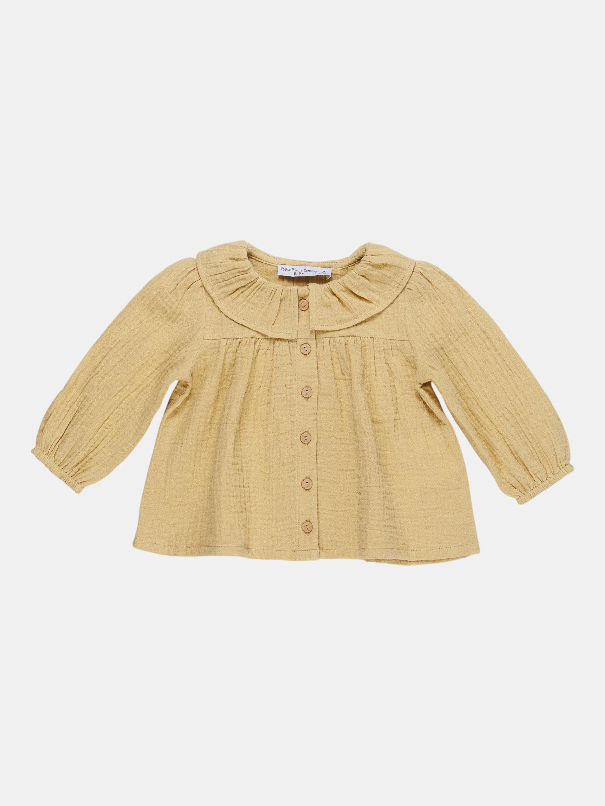 Chemisier gaze de coton fille (3-36M) Chemisier gaze de coton fille (3-36M)