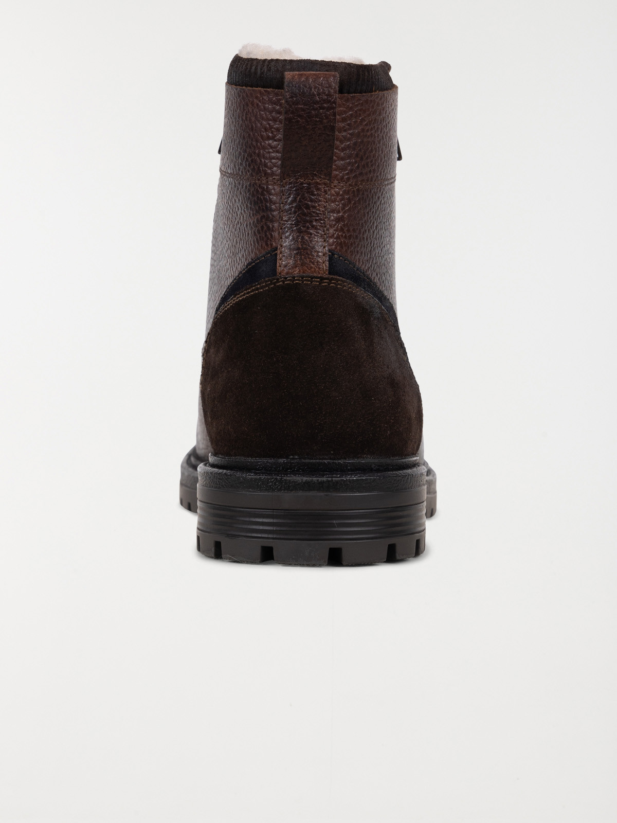 Bottines lacets et zips homme (40-46)