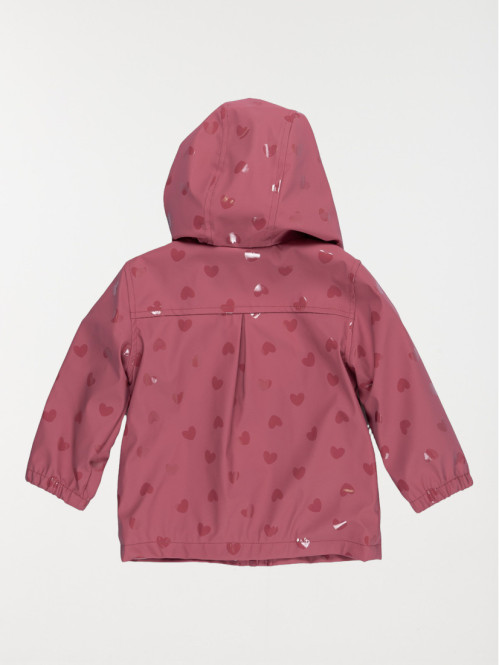 Manteau ciré capuche coeur...