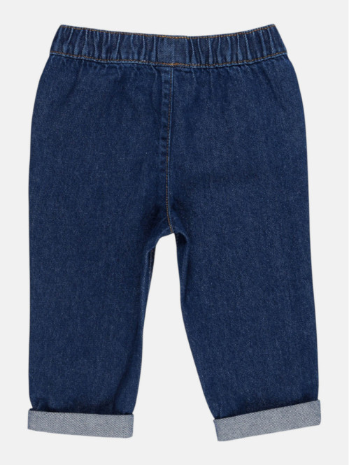 Jean élastiqué brut fille (3-36M) Jean élastiqué brut fille (3-36M)