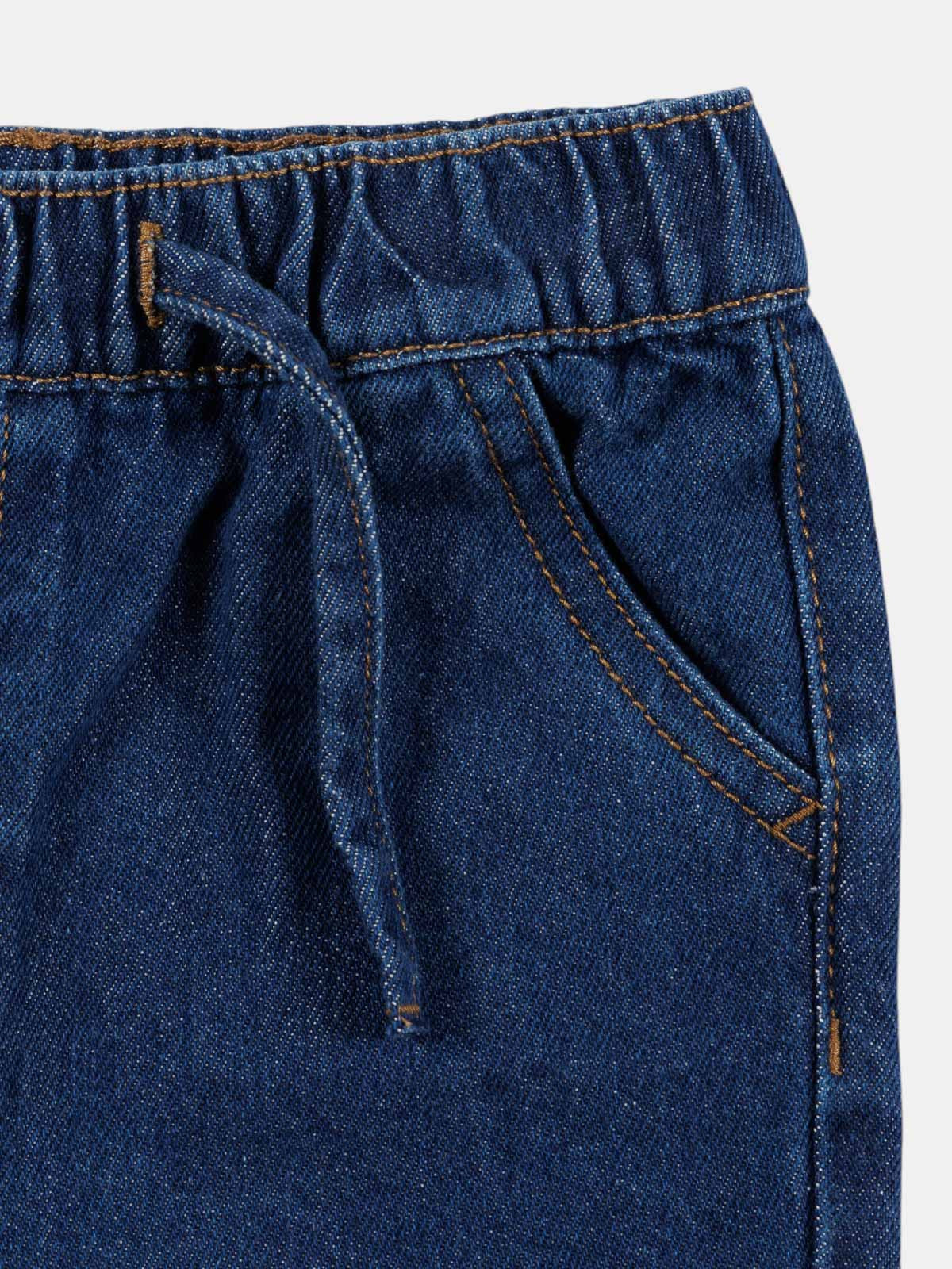 Jean élastiqué brut fille (3-36M) Jean élastiqué brut fille (3-36M)