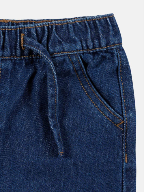 Jean élastiqué brut fille (3-36M) Jean élastiqué brut fille (3-36M)